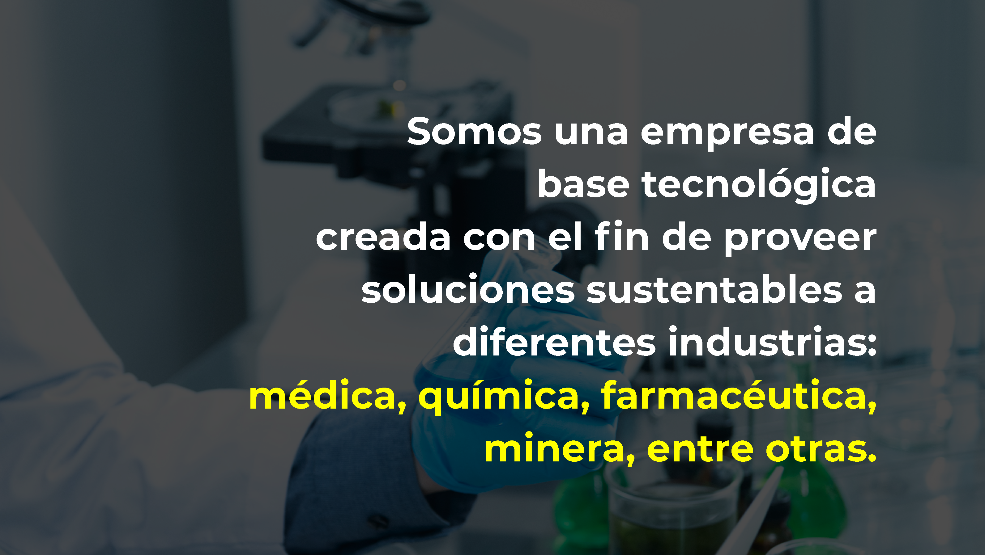 persona en laboratorio